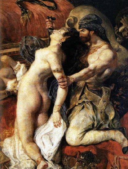 Eugene Delacroix The Death of Sardanapalus Germany oil painting art